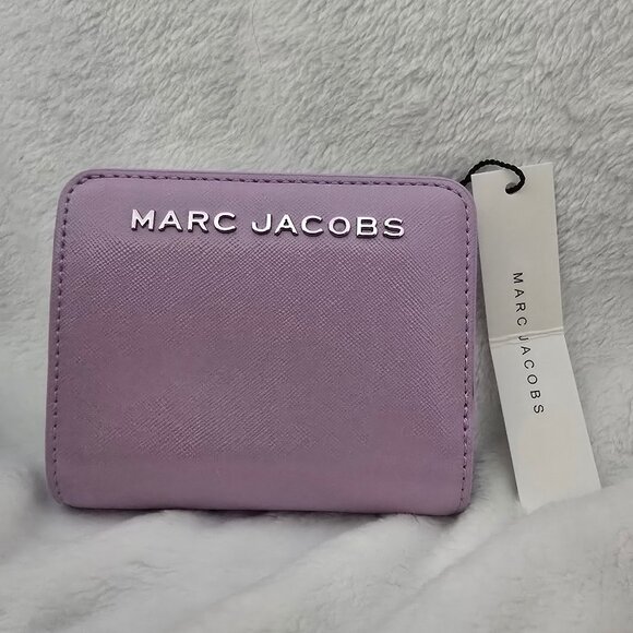 Marc Jacobs Mini Compact Wallet Wisteria - Picture 1 of 7